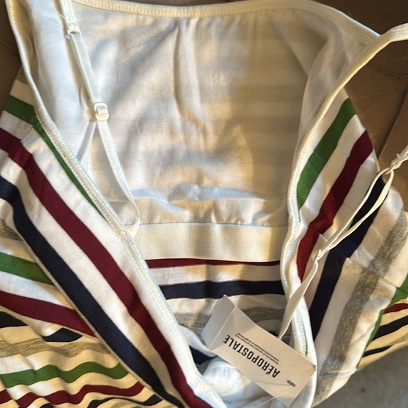 Aeropostale multi color striped cami (NWT) - Picture 3 of 4